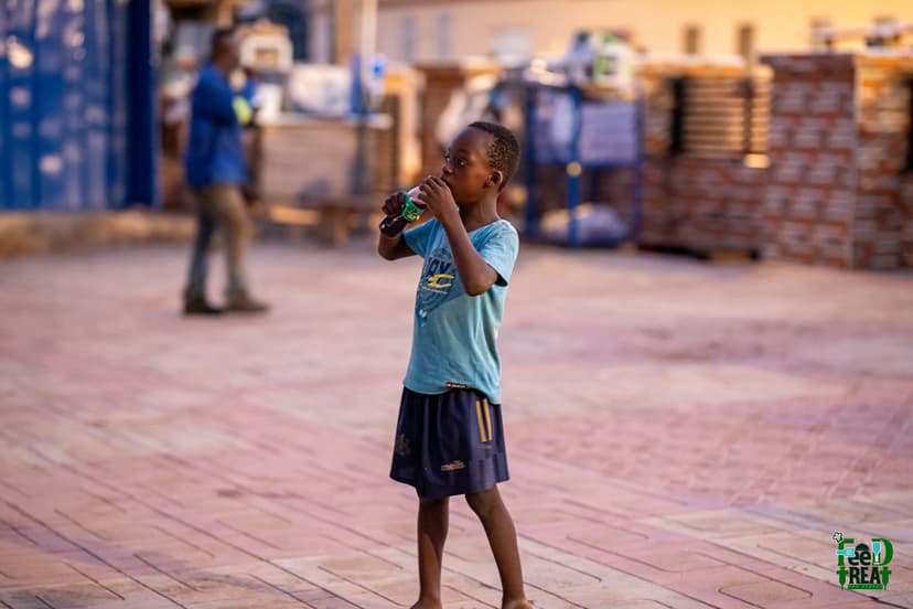School donation event