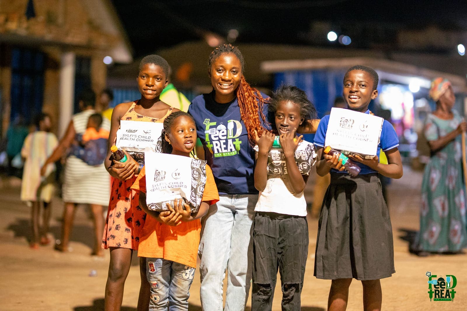 Community member at an outreach